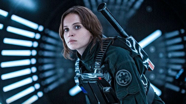 Felicity Jones in Rogue One | Lucasfilm