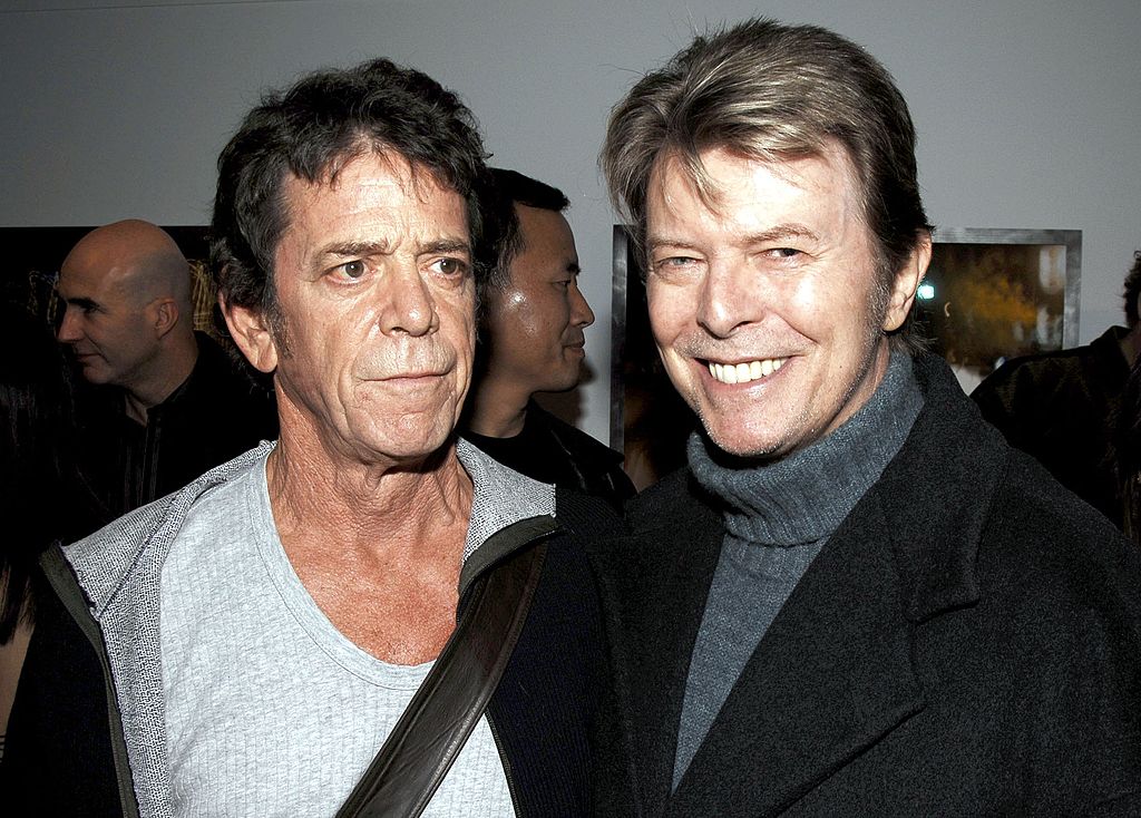 David Bowie and Velvet Underground legend Lou Reed