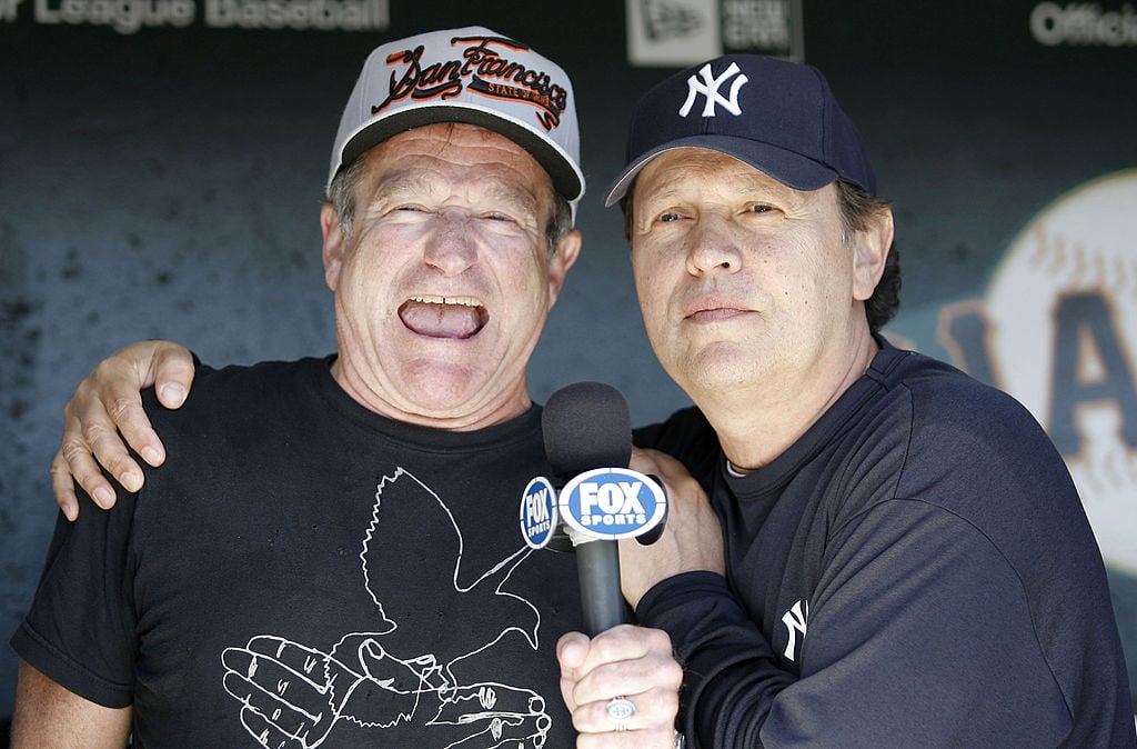 Robin WIlliams and Billy Crystal together in San Francisco