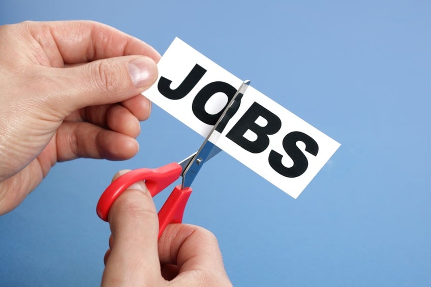 Cutting jobs concept for downsizing