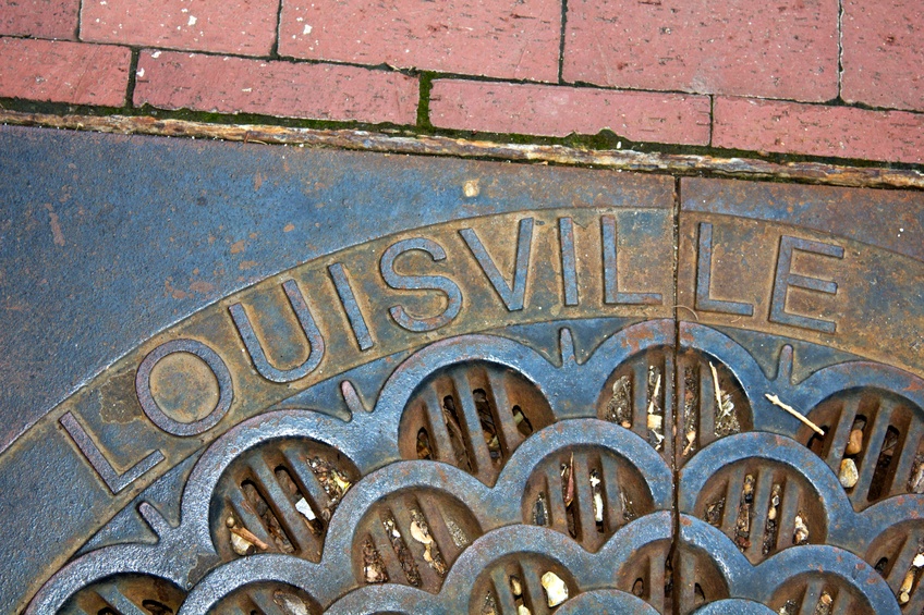 Louisville manhole cover