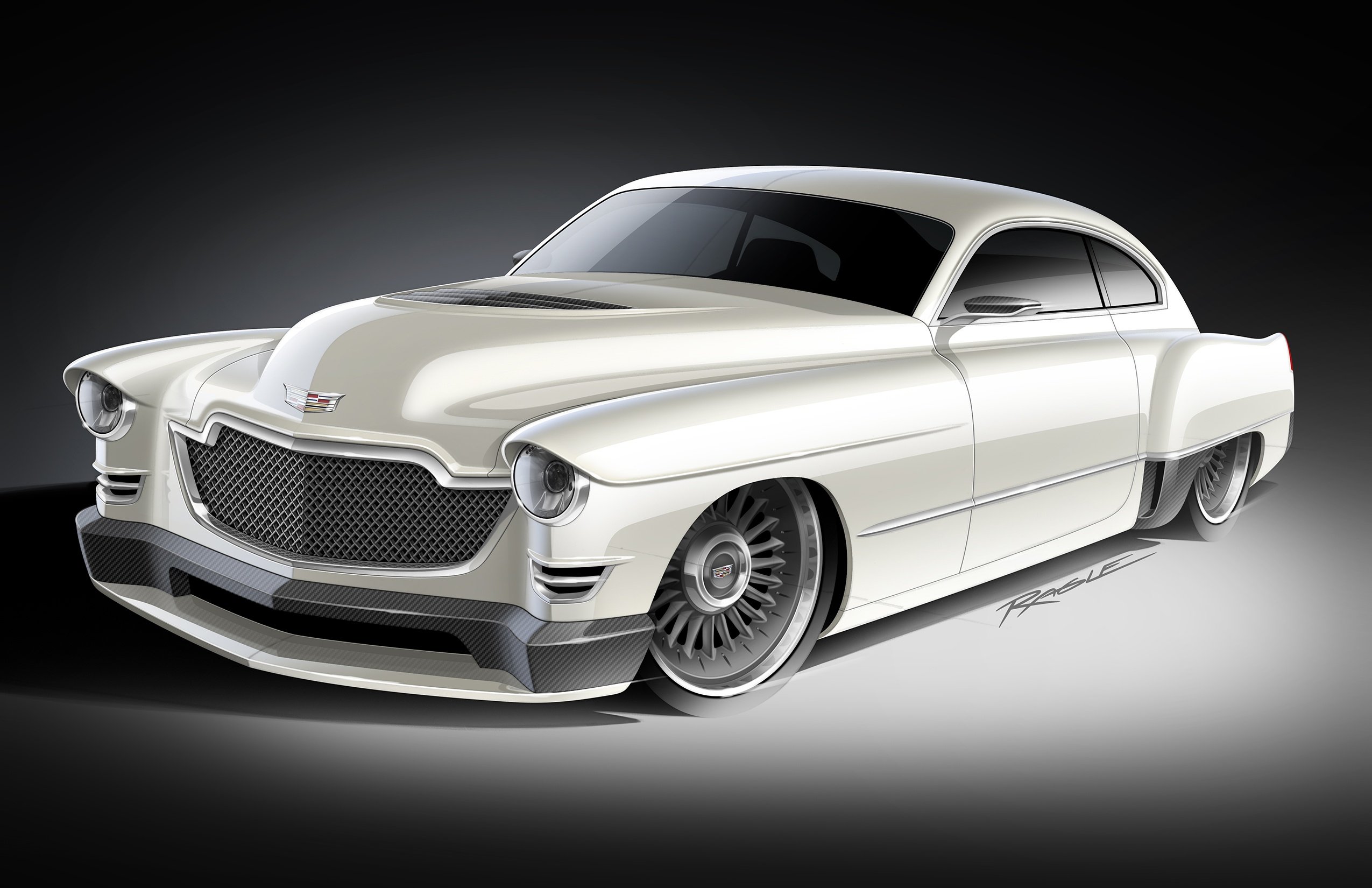 Ringbrothers' 1948 Cadillac "Madam-V"