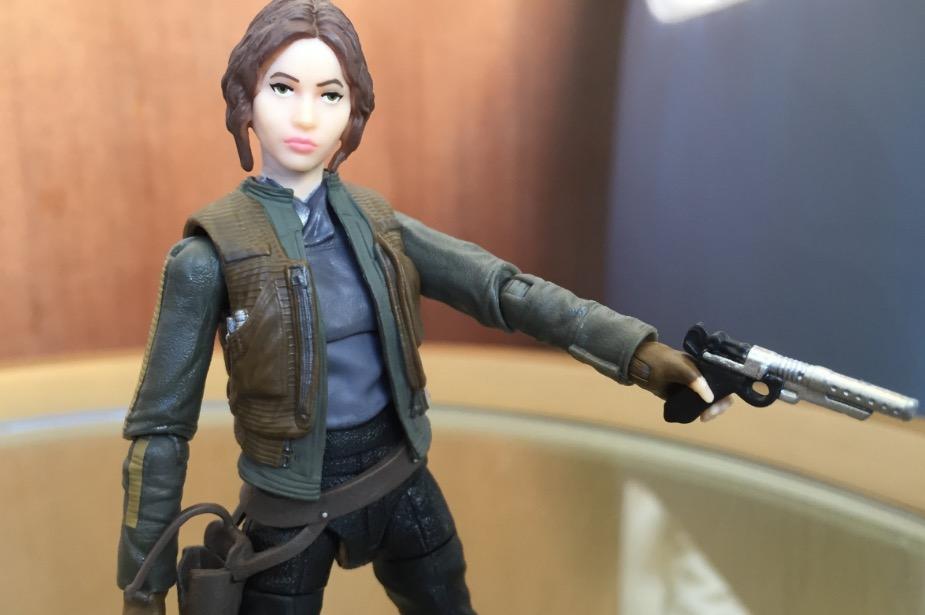 Jyn Erso toy from Rogue One