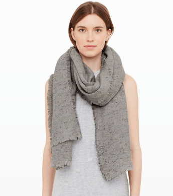 Grey scarf