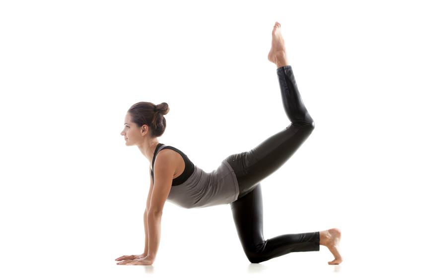 yoga girl doing exercises for buttocks yoga girl doing exercises for buttocks