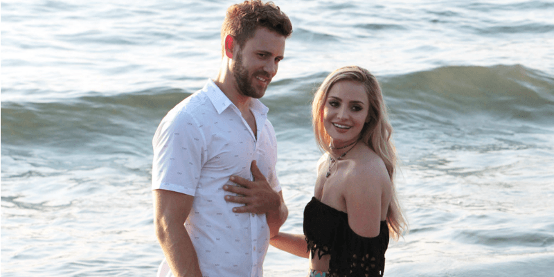 Nick Viall and Leah Block on Bachelor in Paradise NBC