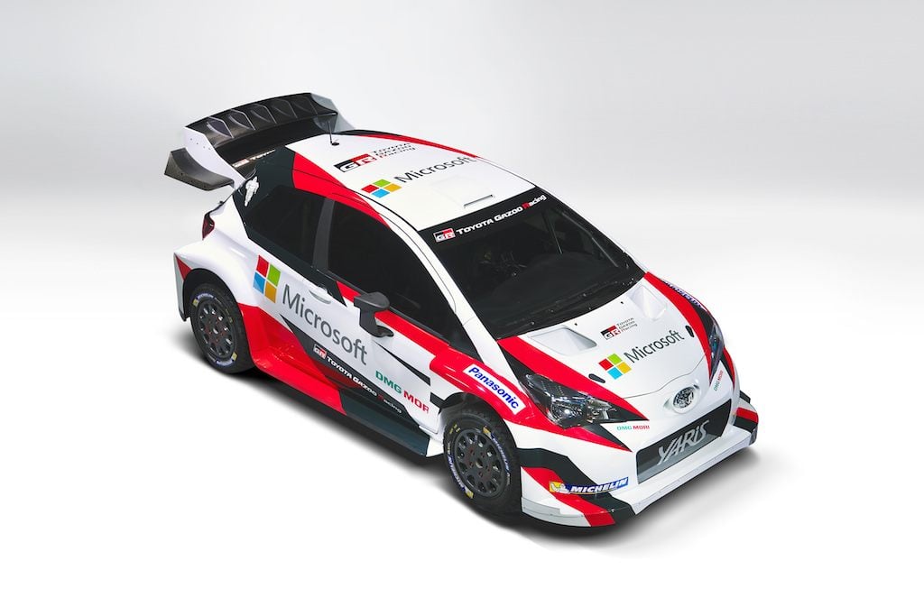 2017 Toyota Yaris WRC car