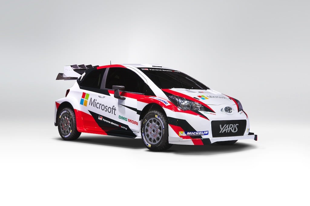 2017 Toyota Yaris WRC car