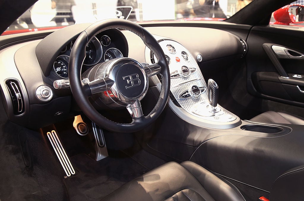 Bugatti displays their $1.5 million Veyron