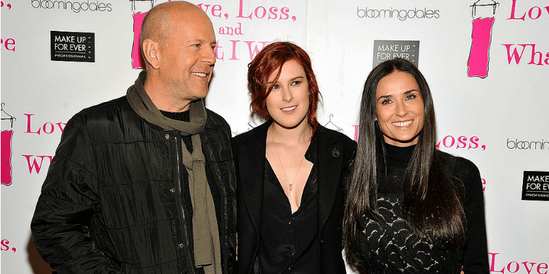 Bruce Willis and Demi Moore