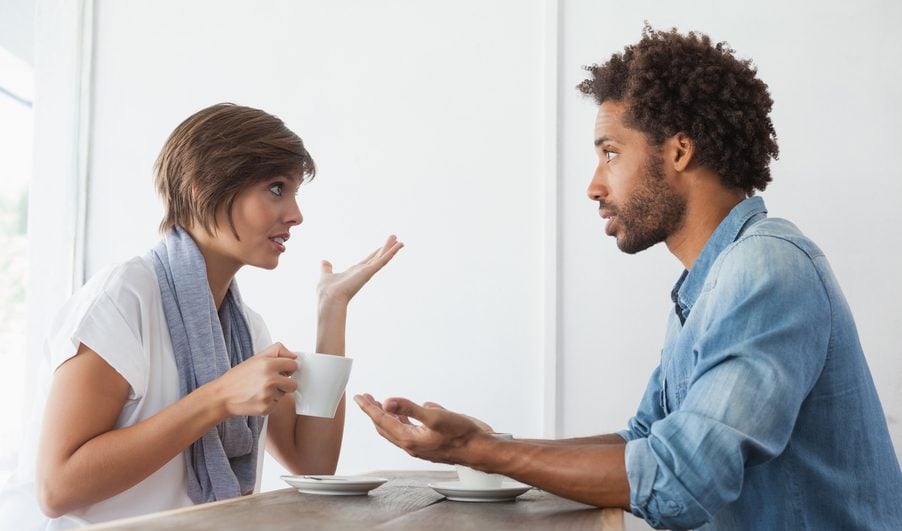 couple arguing