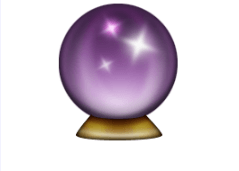 Crystal ball emoji