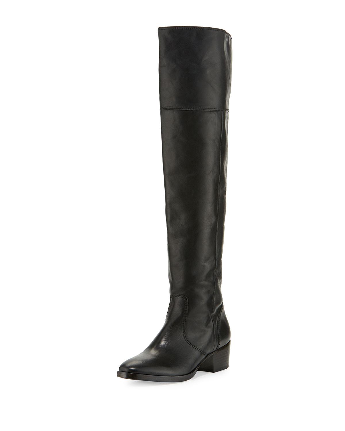 Frye Clara Leather Over-the-Knee Boot