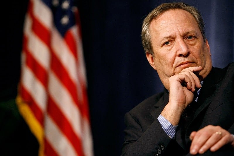 Larry Summers, former Treasury Secretary and Director of President Barack Obama's National Economic Council, does a good Dr. Evil impression