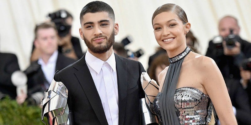 Gigi Hadid and Zayn Malik