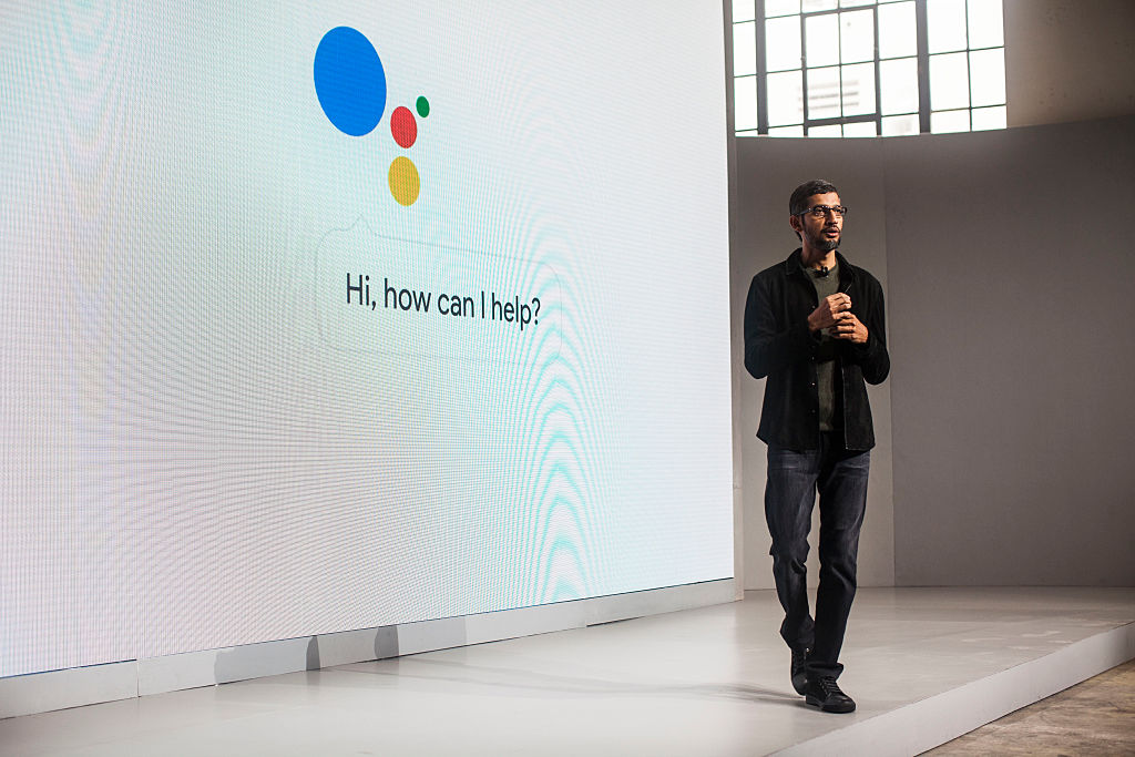 Pichai Sundararajan, known as Sundar Pichai, CEO of Google Inc