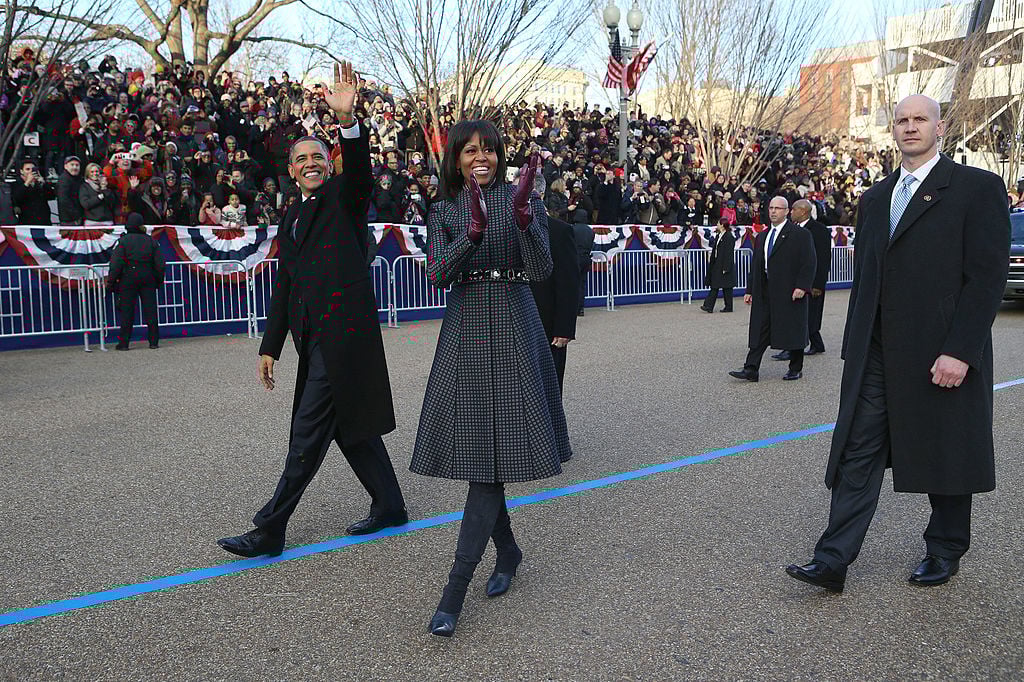 U.S. President Barack Obama and first lady Michelle Obama