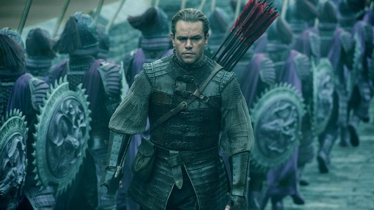Matt Damon in The Great Wall