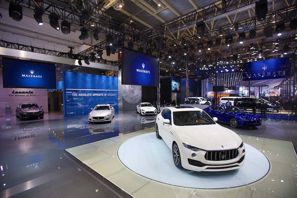 Maserati lineup at 2017 Paris Auto Show | Maserati