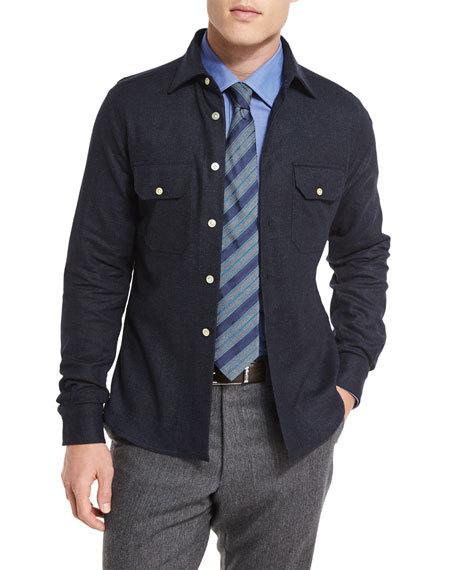shirt jacket, men's style