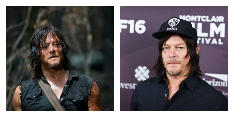 Norman Reedus in The Walking Dead Norman Reedus at the Montclair Film Festival 2016 Dave Kotinsky/Getty Images