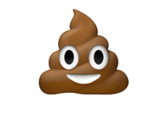 Pile of poo emoji
