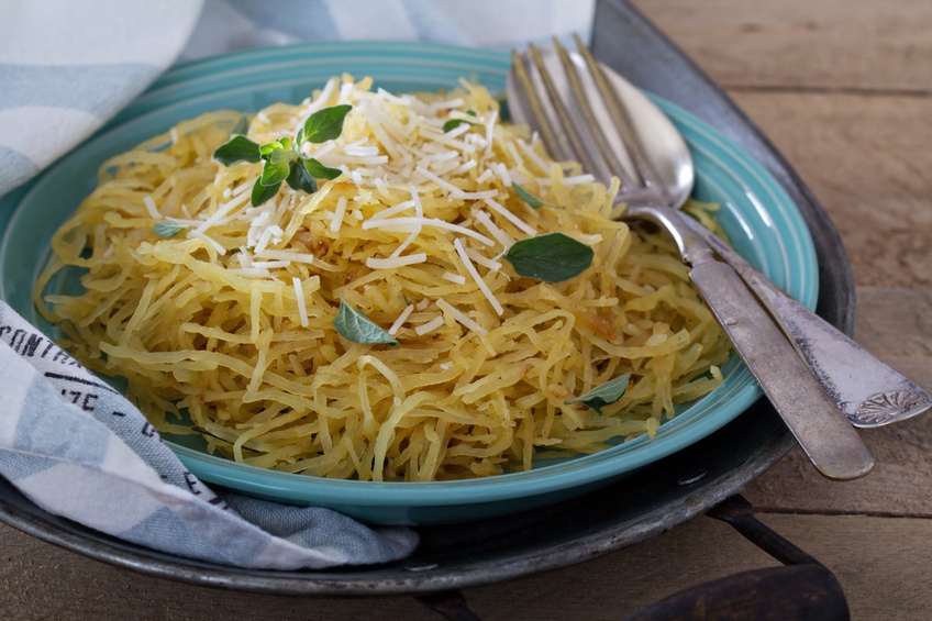 Spaghetti squash with herbs