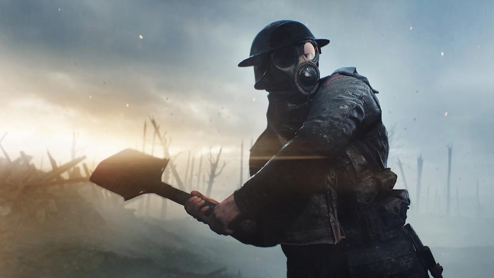 Trench soldier in 'Battlefield 1'