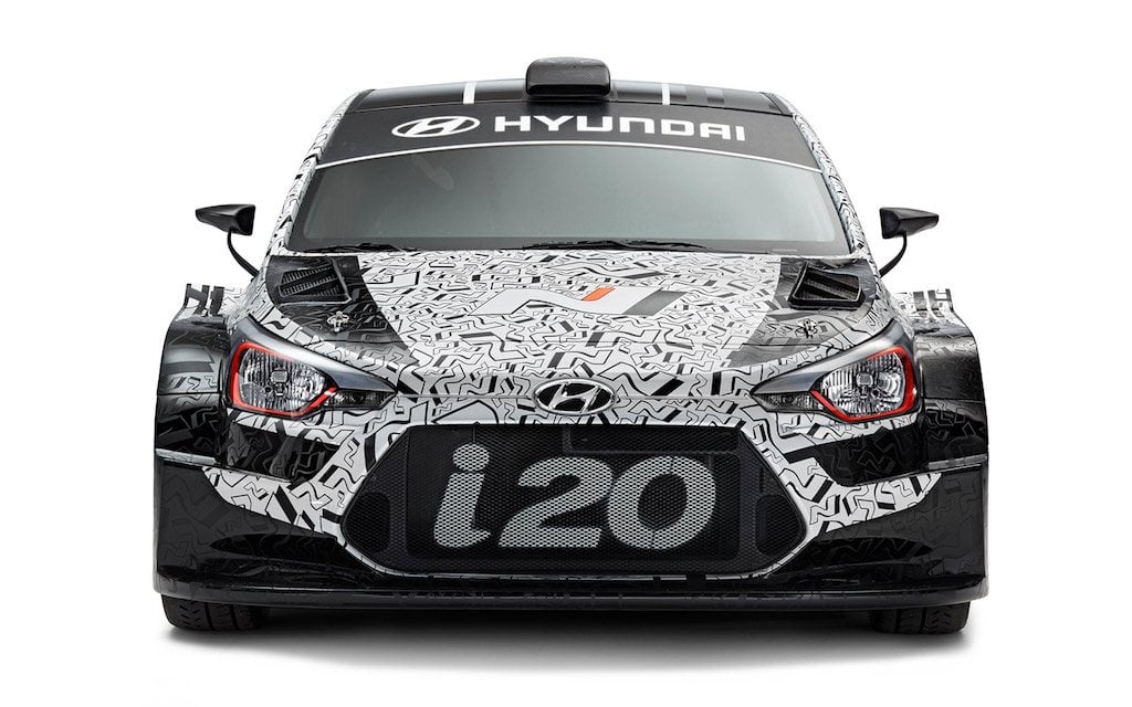 2017 Hyundai i20 WRC car