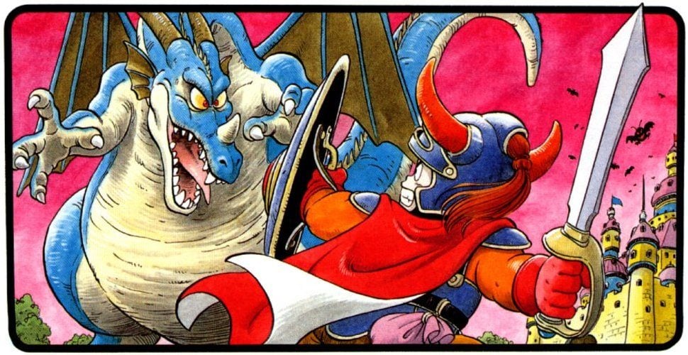 Promo art for 'Dragon Quest'