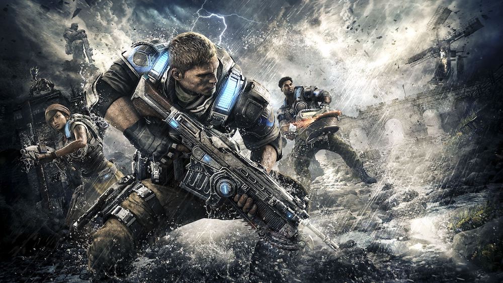 The cover art for 'Gears of War 4'