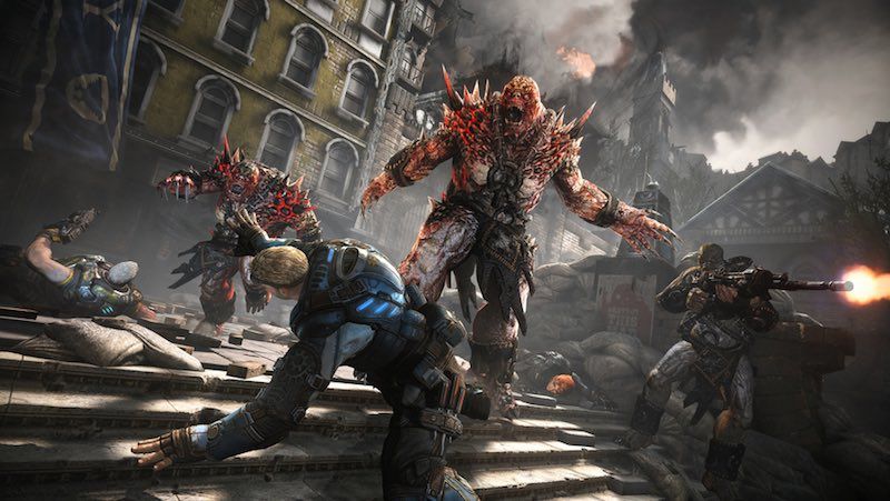 A new enemy in 'Gears of War 4'