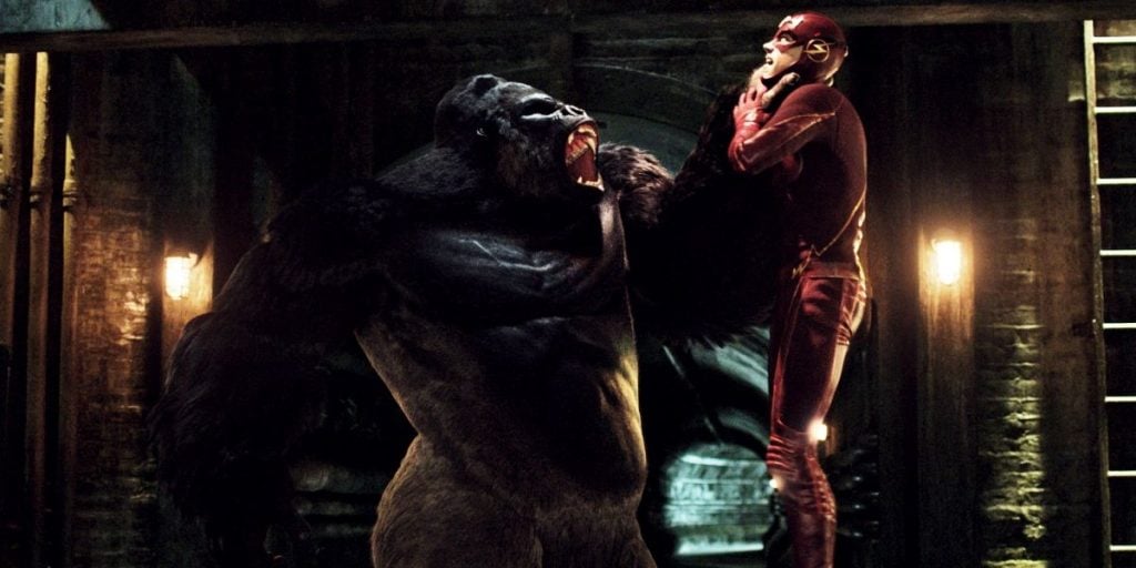 The Flash and Gorilla Grodd