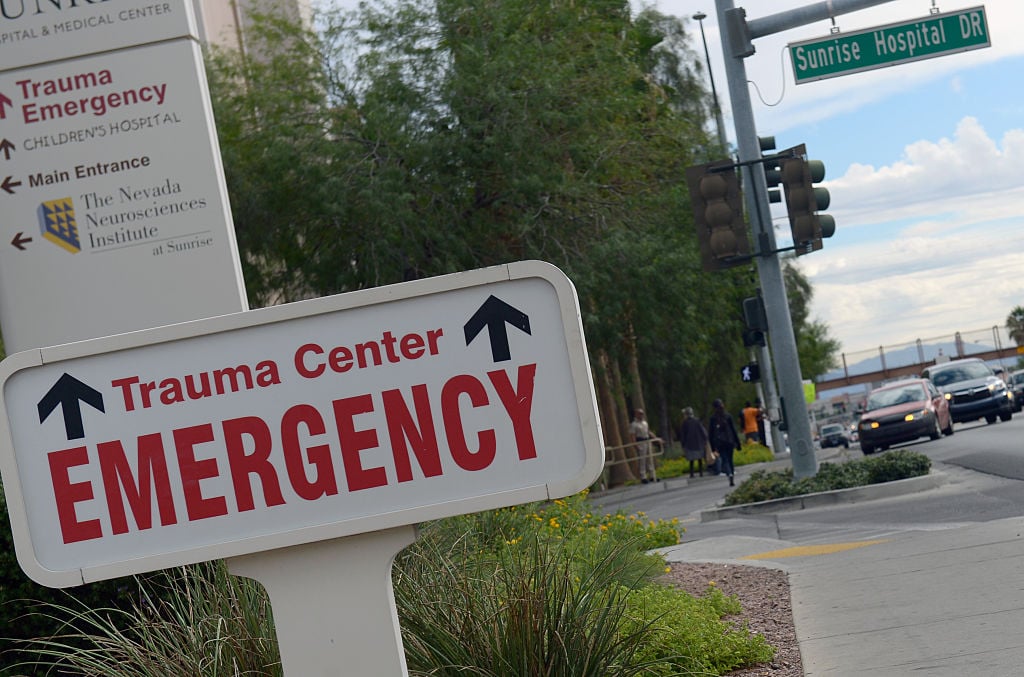 emergency room sign
