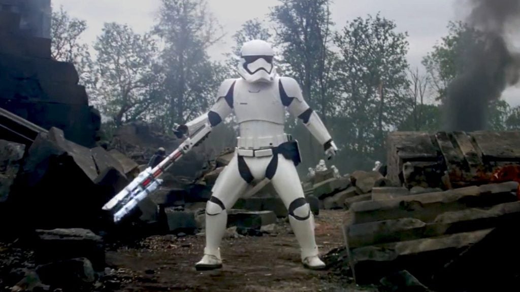 TR-8R Stormtrooper in Star Wars: The Force Awakens