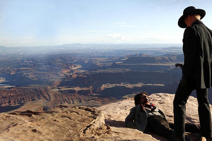 A cross in Westworld