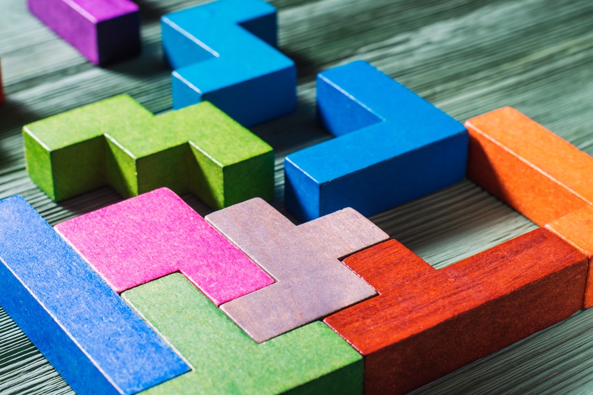 colorful building blocks
