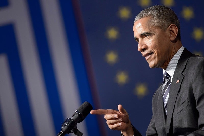 President Barack Obama delivers a post-election speech