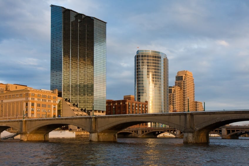 Skyline of Grand Rapids, Michigan