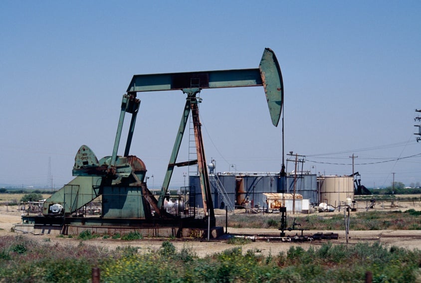 Oil pump at south end of California's Central Valley