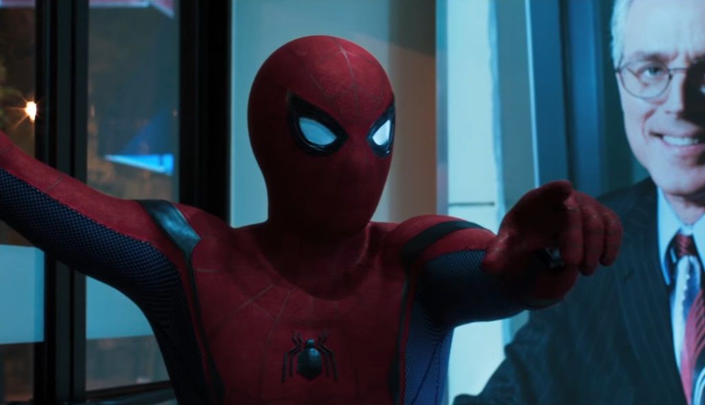 Spider-Man (Tom Holland) in Spider-Man: Homecoming