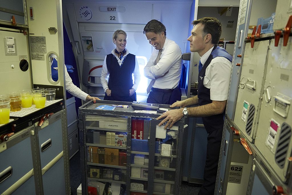 flight attendants