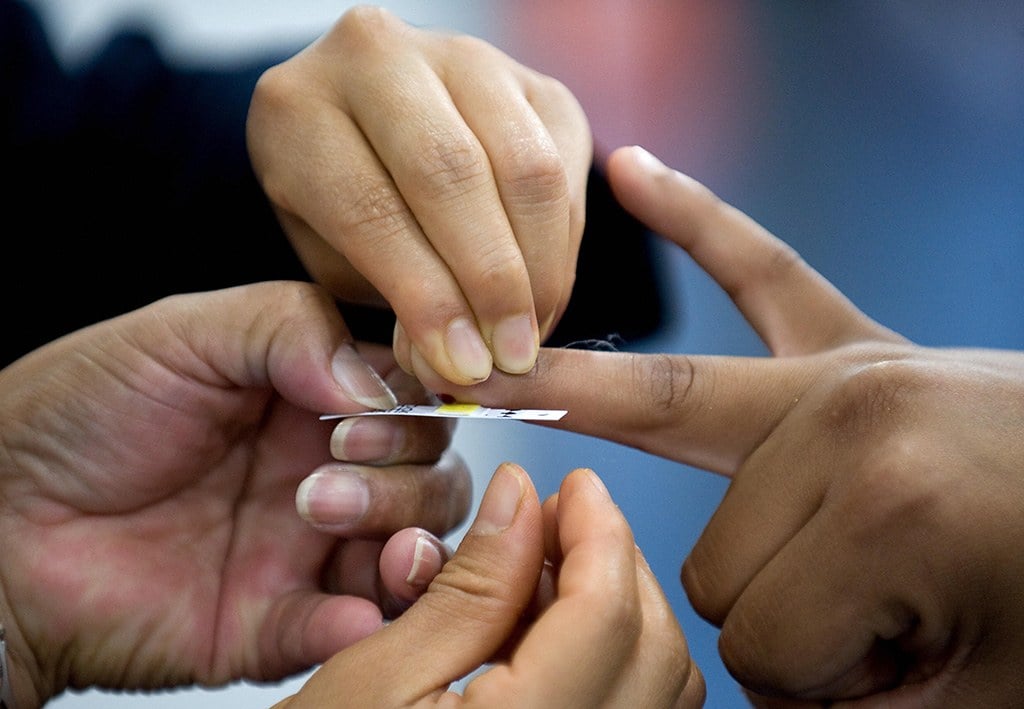 blood test to determine cholesterol