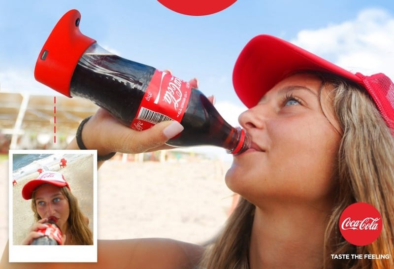 Coke Selfie Bottle