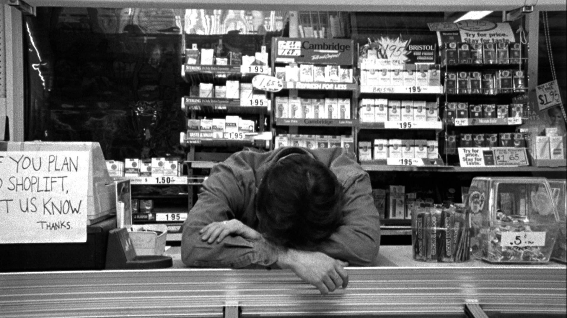 Dante from Clerks considers his career prospects and gives thought to taking a job interview or two