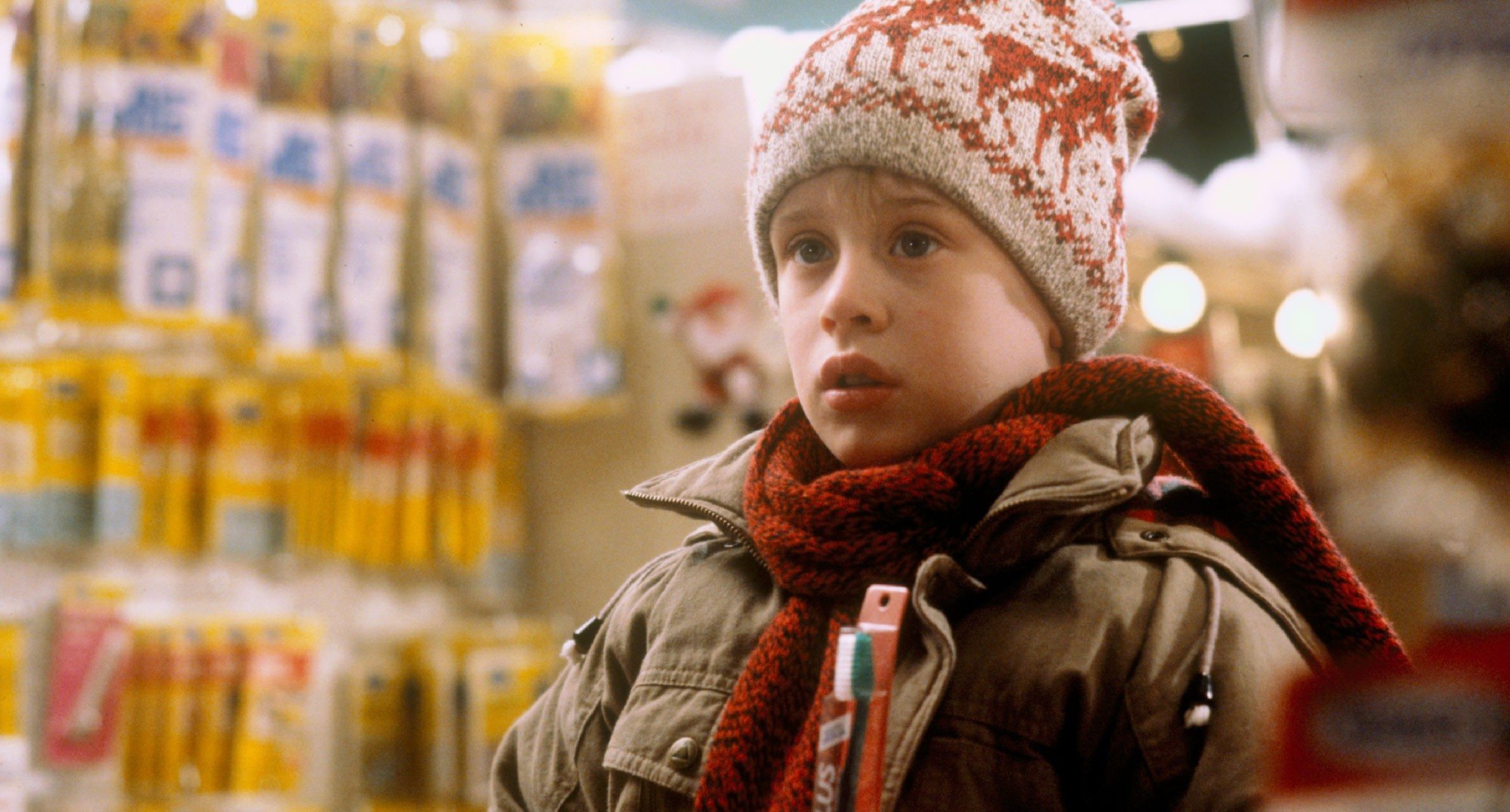 macauley culkin in home alone