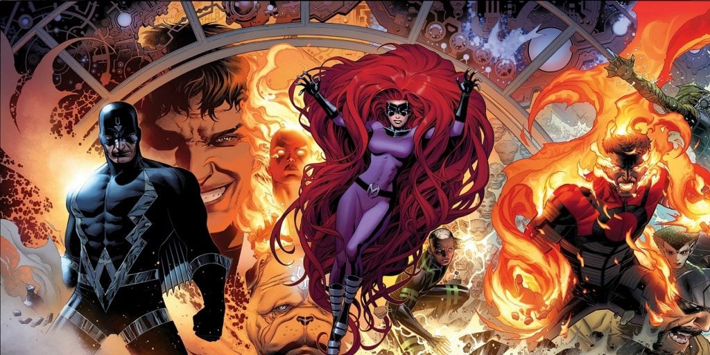 The Inhumans as seen in Marvel's comics