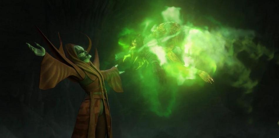 Mother Talzin brings Maul back from the dead on The Clone Wars