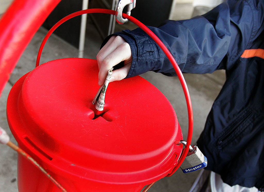 salvation army red kettle