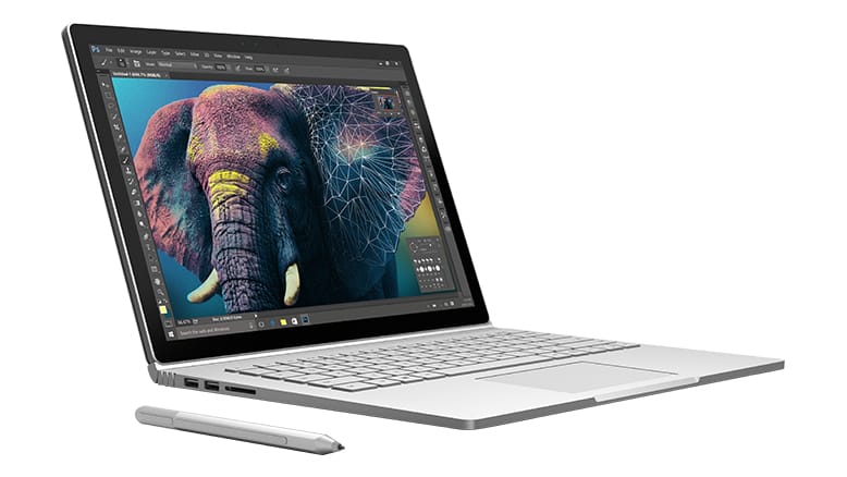 Microsoft Surface Book et stylet